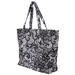 Zip Up Canvas Bag 