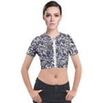 Encaje Short Sleeve Cropped Jacket