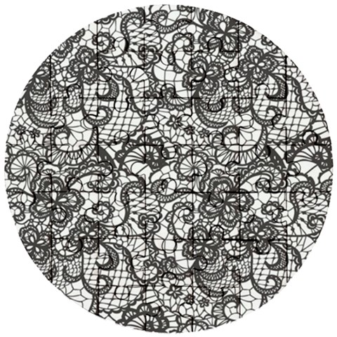 Encaje Wooden Puzzle Round from ArtsNow.com