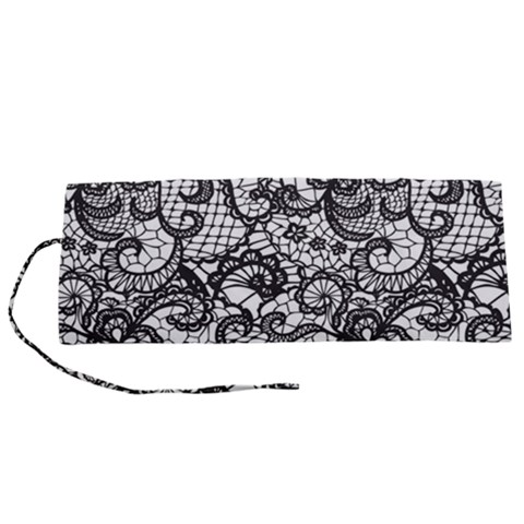 Encaje Roll Up Canvas Pencil Holder (S) from ArtsNow.com