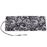 Encaje Roll Up Canvas Pencil Holder (S)