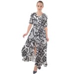 Encaje Waist Tie Boho Maxi Dress