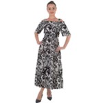 Encaje Shoulder Straps Boho Maxi Dress 