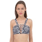 Encaje Cage Up Bikini Top