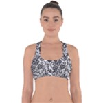 Encaje Cross Back Hipster Bikini Top 
