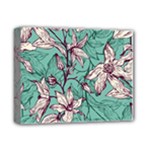 Vintage Floral Pattern Deluxe Canvas 14  x 11  (Stretched)