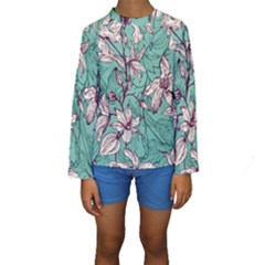 Kids  Long Sleeve Swimwear 