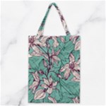 Vintage Floral Pattern Classic Tote Bag