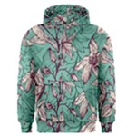 Vintage Floral Pattern Men s Pullover Hoodie