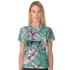 V-Neck Sport Mesh T-Shirt 