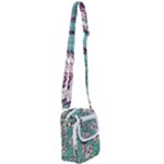 Vintage Floral Pattern Shoulder Strap Belt Bag
