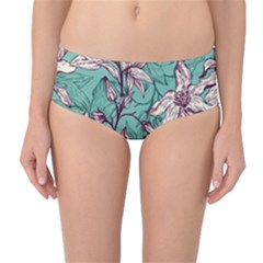 Mid-Waist Bikini Bottoms 