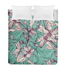 Vintage Floral Pattern Duvet Cover Double Side (Full/ Double Size) from ArtsNow.com