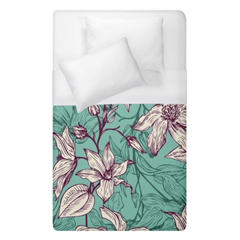 Vintage Floral Pattern Duvet Cover (Single Size) from ArtsNow.com