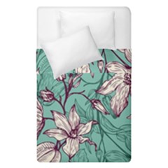 Vintage Floral Pattern Duvet Cover Double Side (Single Size) from ArtsNow.com