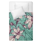 Vintage Floral Pattern Duvet Cover Double Side (Single Size)