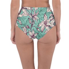 Reversible High-Waist Bikini Bottoms 