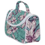 Vintage Floral Pattern Satchel Handbag