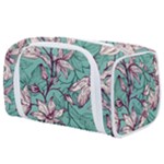 Vintage Floral Pattern Toiletries Pouch