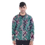 Vintage Floral Pattern Men s Windbreaker