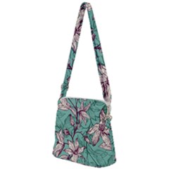 Zipper Messenger Bag 