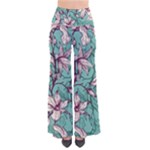 Vintage Floral Pattern So Vintage Palazzo Pants