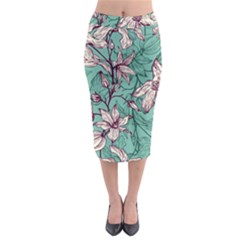 Midi Pencil Skirt 