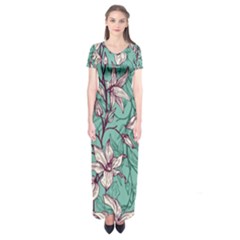 Short Sleeve Maxi Dress 