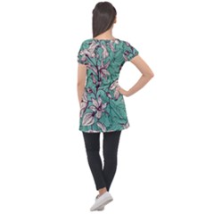 Puff Sleeve Tunic Top 