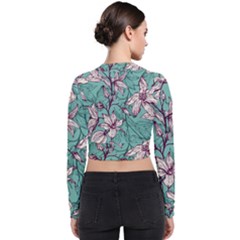 Long Sleeve Zip Up Bomber Jacket 