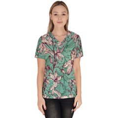 Women s V-Neck Scrub Top 