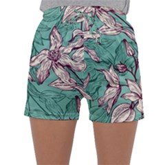 Women s Satin Sleepwear Shorts 