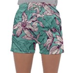Vintage Floral Pattern Sleepwear Shorts