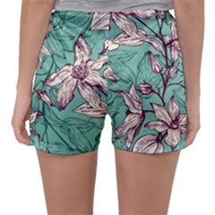 Women s Satin Sleepwear Shorts 