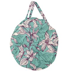 Giant Round Zipper Tote 