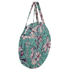 Giant Round Zipper Tote 