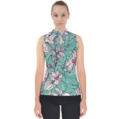 Mock Neck Shell Top 