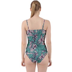 Cut Out Top Tankini Set 