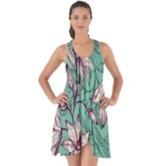 Show Some Back Chiffon Dress 