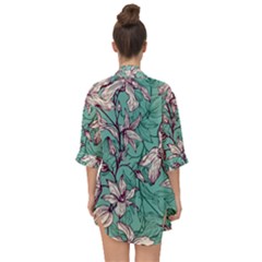 Open Front Chiffon Kimono 