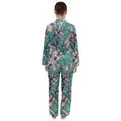 Women s Long Sleeve Satin Pajamas Set 