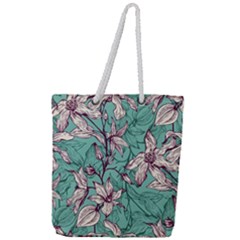 Full Print Rope Handle Tote (Large) 