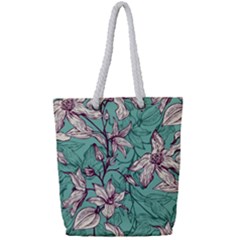 Full Print Rope Handle Tote (Small) 