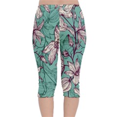 Velvet Capri Leggings  
