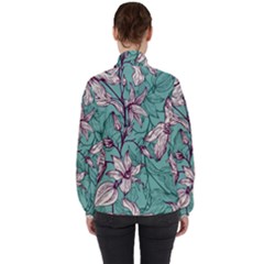 Women s High Neck Windbreaker 