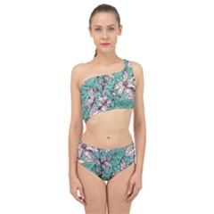 Spliced Up Two Piece Swimsuit 