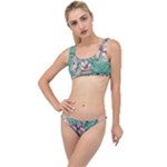 Vintage Floral Pattern The Little Details Bikini Set