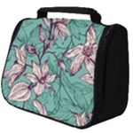 Vintage Floral Pattern Full Print Travel Pouch (Big)