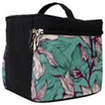 Vintage Floral Pattern Make Up Travel Bag (Big)