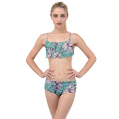 Layered Top Bikini Set 